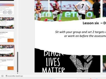 Black Lives Matter Dance SOW using diversity as stimulus - KS3/KS4