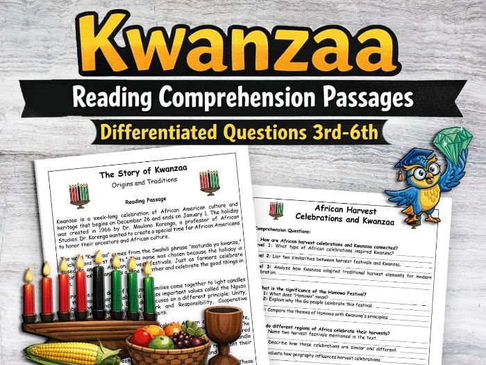 Kwanzaa Reading Comprehension