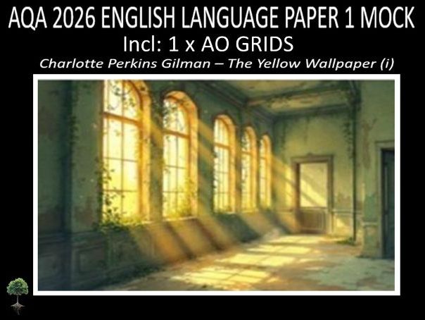 ONE - AQA PAPER 1 | 2026 FULL MOCK | AO GRIDS (Gil - i)
