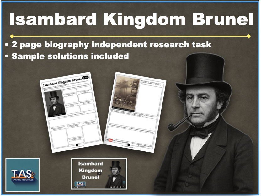 Engineer Isambard Kingdom Brunel Research Task