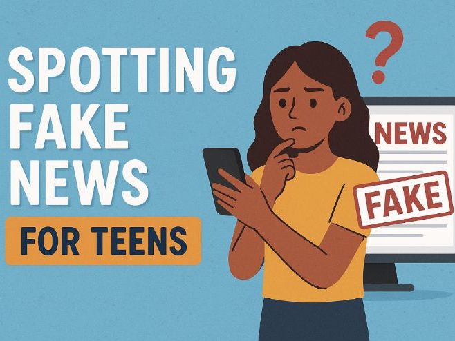 Digital Habits: Spotting Fake News for Teens WORD SEARCH ACTIVITY/SOLUTION