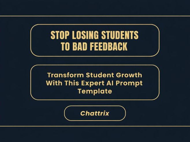 Stop Losing Students to Bad Feedback
