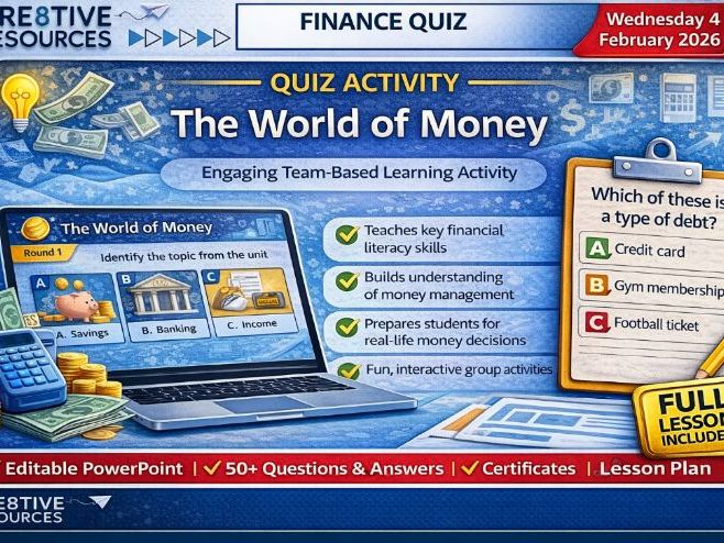 The World of Money Financial Education Quiz