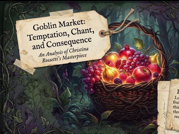 Goblin Market by Christina Rossetti | Poem Analysis Deck (Excerpt) | Years 7-8