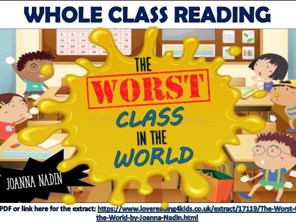 The Worst Class in the World - Whole Class Reading Session!