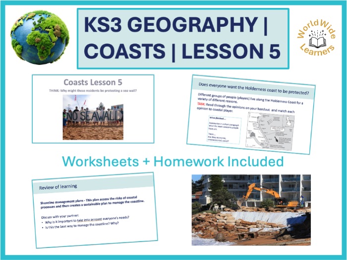 Geography – Coasts Lesson 5: Conflict and Stakeholders on the Holderness Coast (Case Study)