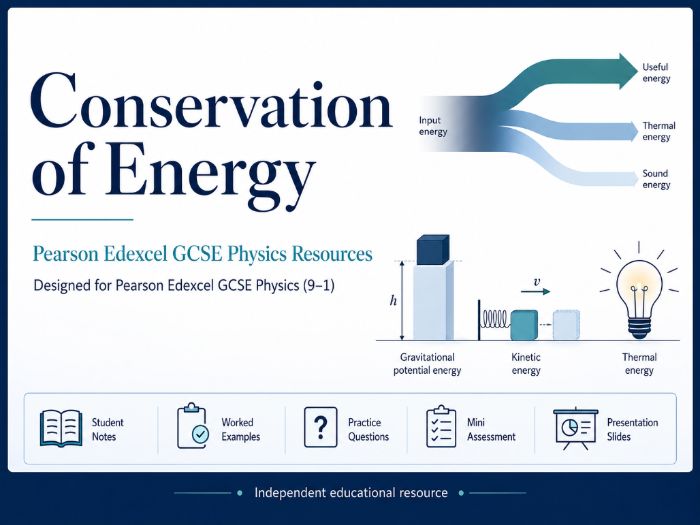 02 - Conservation of Energy - Physics GCSE Pearson Edexcel