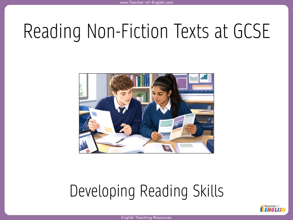 GCSE English Language Reading Non-Fiction Texts