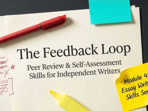 Essay Writing Skills: Peer Review & Self-Assessment Skills | Self-Paced Study