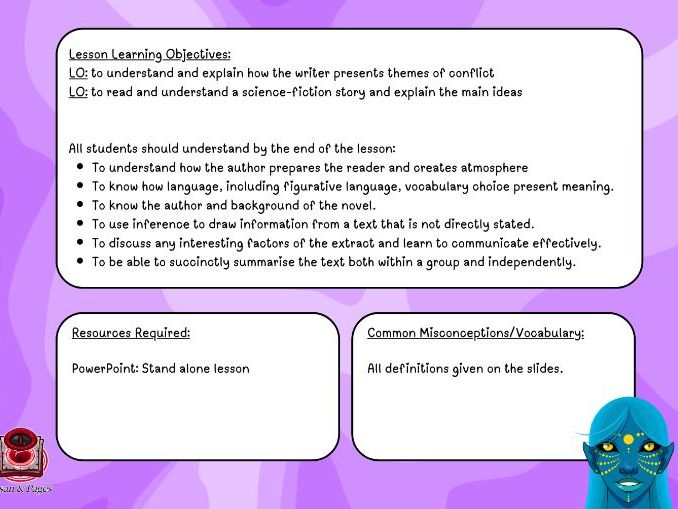 Reading for Pleasure: Avatar (Yr 8)