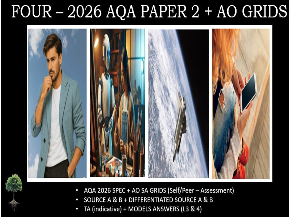 FOUR - AQA PAPER 2 | 2026 FULL MOCKS | AO GRIDS