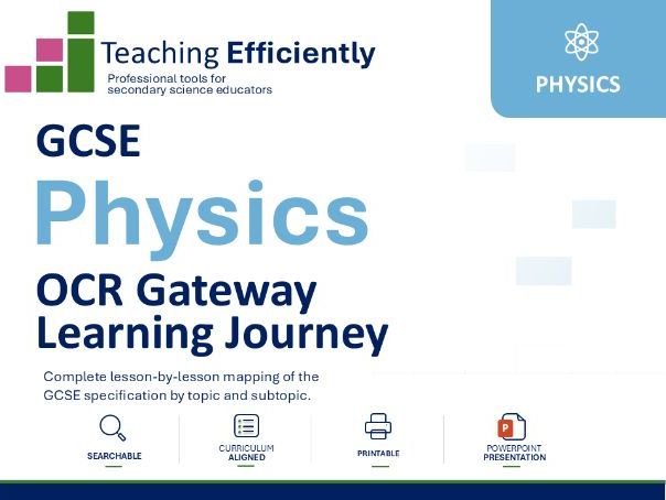 GCSE Physics OCR Gateway Learning Journey