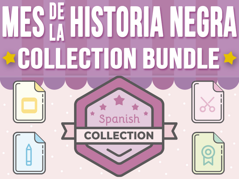 Mes de la Historia Negra Collection Bundle, Social Studies and History 2 a 4