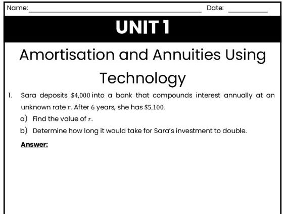 IB Math AI Worksheet SL 1.7 - Amortisation and Annuities Using Technology.pdf