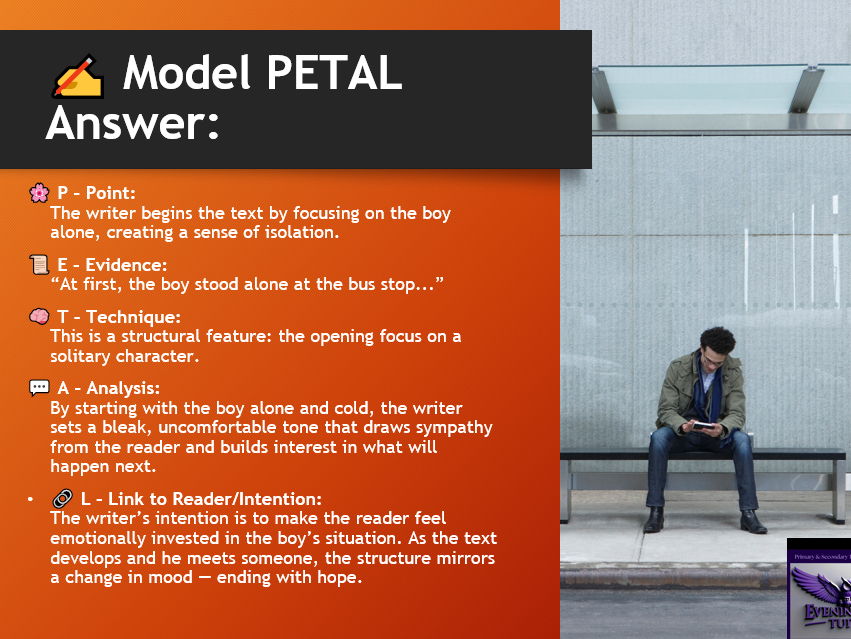 Evening Owls Tuition’s Guide to AQA English Language Paper 1: Question 3 – Structure Made Simple