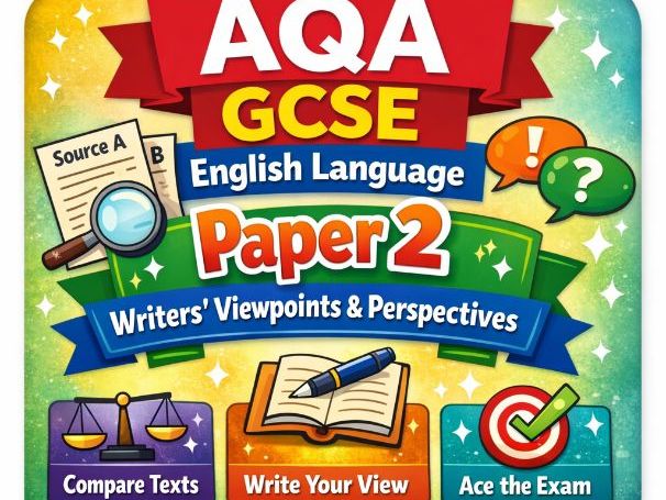 AQA GCSE English Language Paper 2 Revision Bundle