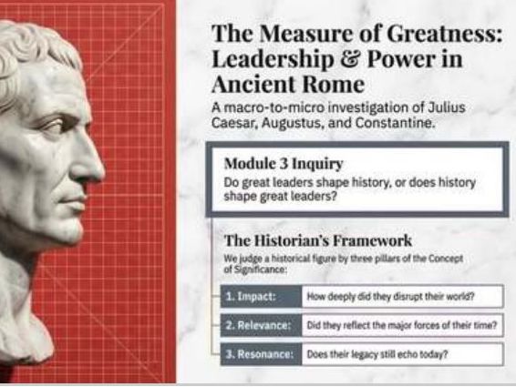 Ancient Rome – Leadership, Power and Case Studies (Year 7 History) + Activities