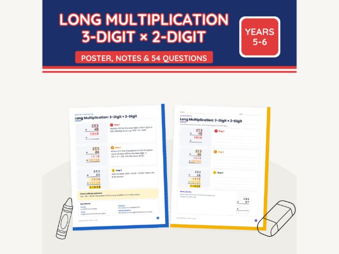 Long Multiplication: 3-Digit × 2-Digit