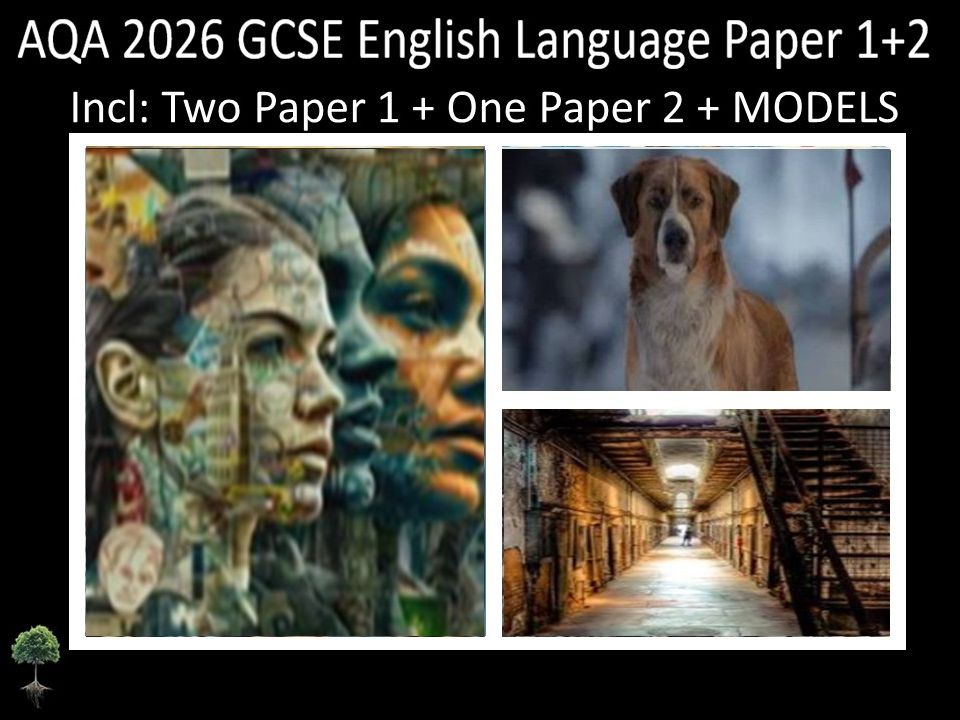 Three AQA 2026 GCSE English Language Paper 1 & 2 Mocks | Models