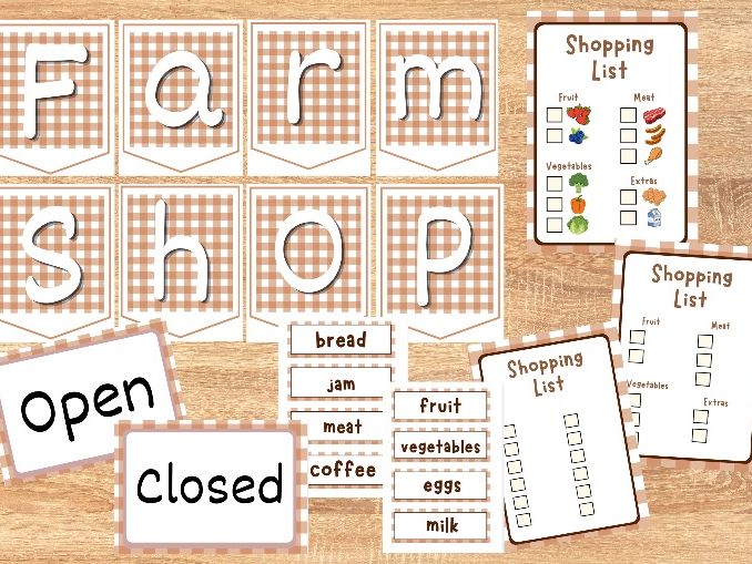 Farm Shop Home Corner Bundle