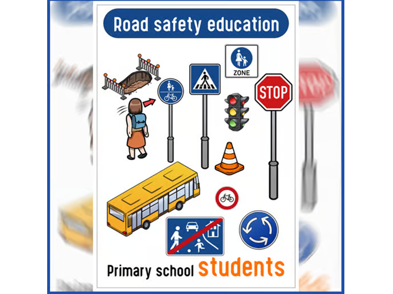 Road Safety Worksheets for Kids PDF