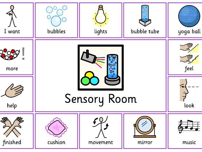 Sensory Room Communication Board