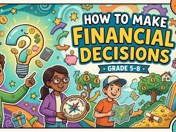 Financal Literacy: How to Make Financial Decisions Yr 6-9/ Gr 5-8