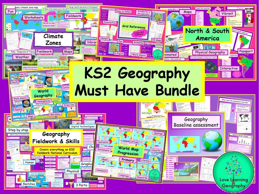 KS2 Geography Must Have Resources Teaching Resources