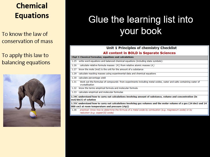 Complete Topic 1e: Chemical Formula Edexcel IGCSE Chemistry 9–1 (14 lessons / 168 slides)