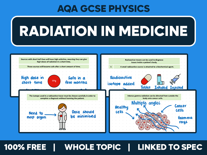 GCSE AQA Physics Complete Lesson - Radiation in Medicine