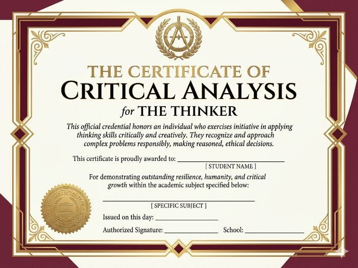 IB Learner Attribute Certification