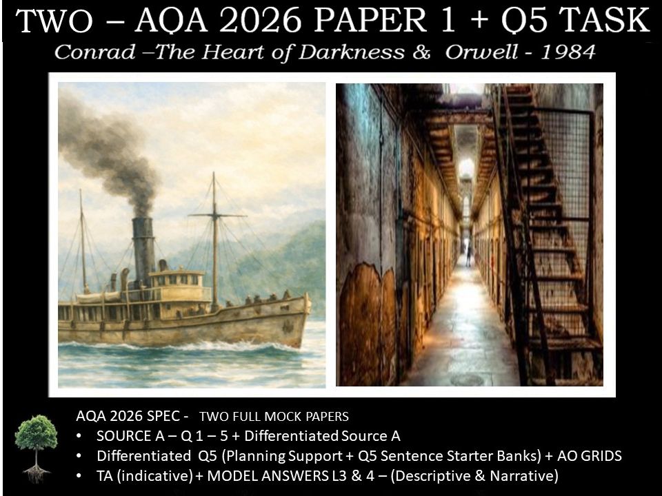 TWO - PAPER 1 | 2026 FULL MOCKS | Q5 TASKS