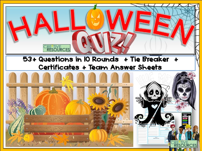 Halloween 2021 Quiz Teaching Resources