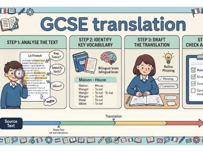 GCSE AQA French - Translation practice- Family/Relationships- Foundation/ Higher