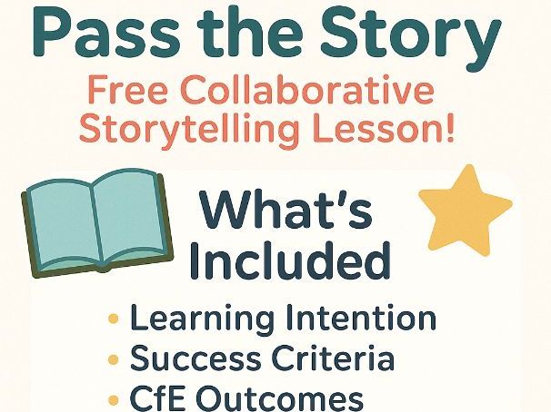 Pass the Story - Oracy Task - First Level CfE
