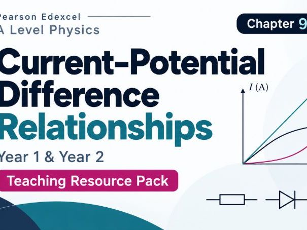 09 - Current-Potential Difference Relationships Pack - Physics (Year 1 & 2) A Level Pearson Edexcel