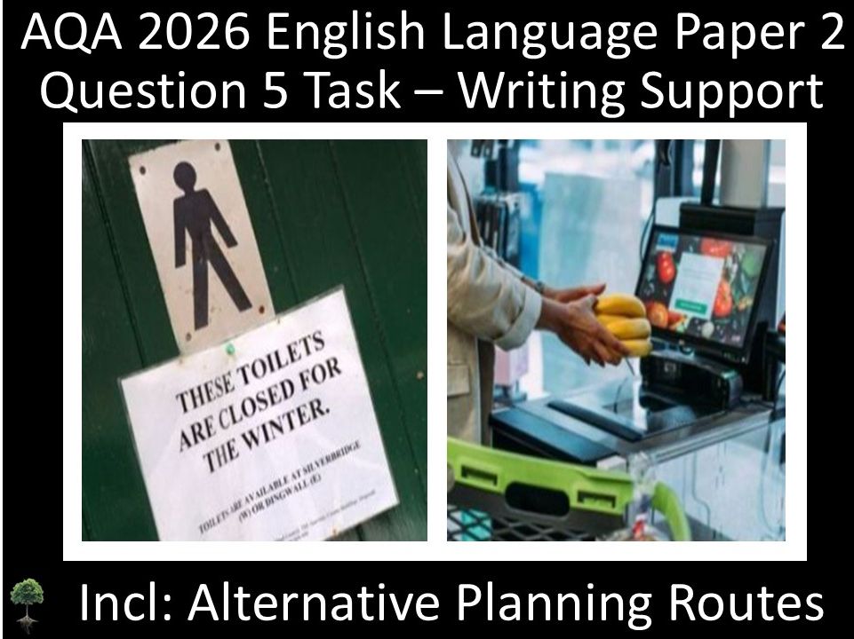 Question 5: AQA 2026 English Language Paper 2 | Public Toilets + Contactless Technology