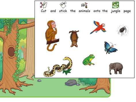Monkey Puzzle cut and stick - INCLUDES additional Provision plans