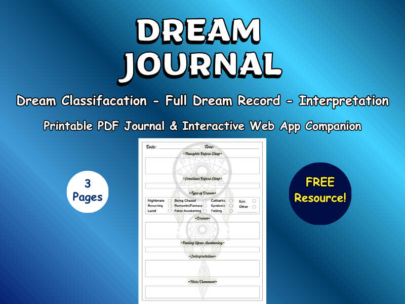 Dream Journal & Interactive Web App