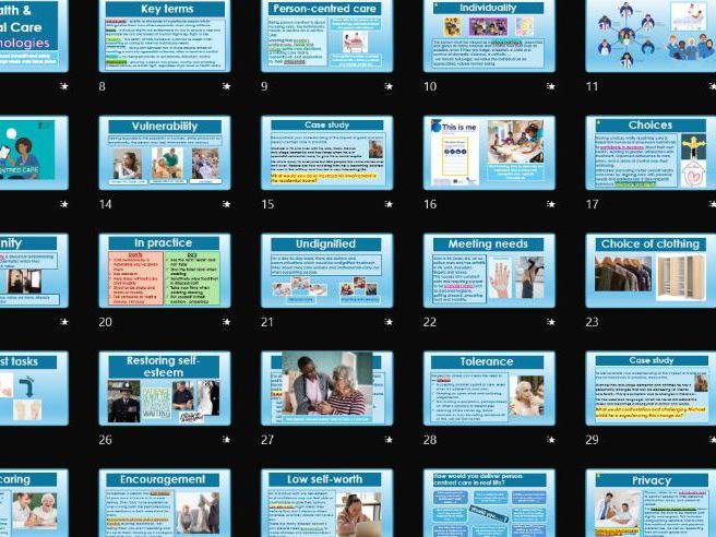 AAQ BTEC Health & Social Care Unit 3 Principles A2 Person-centred approaches