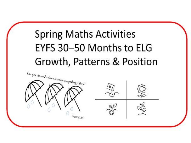 Spring Math Resources