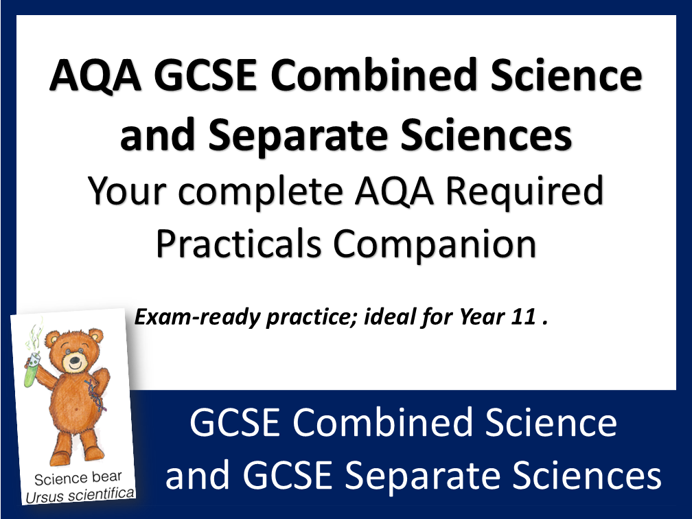 AQA GCSE Required Practicals - Complete Worksheets + Answers