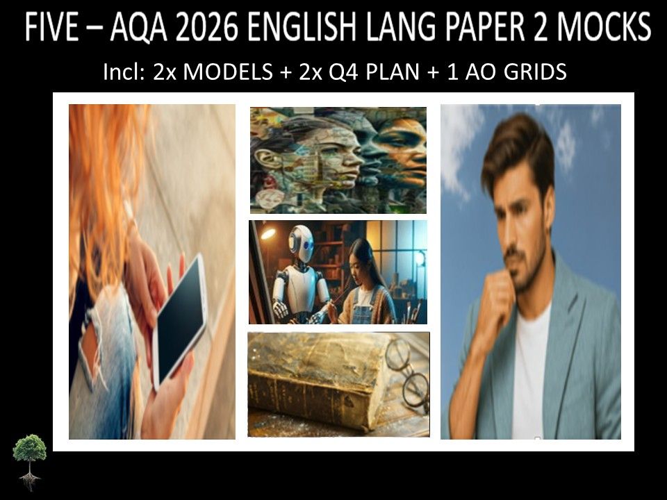 FIVE - AQA PAPER 2 | 2026 FULL MOCKS | MODELS | Q4 PLAN | AO GRIDS