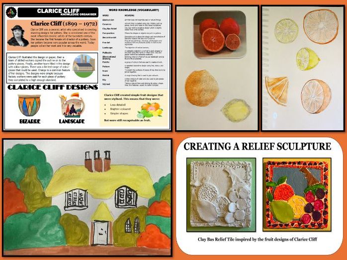 Art Academy 2026 - Clarice Cliff (Upper Key Stage 2)