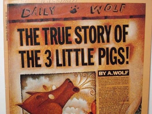 The true story of the three little pigs （pdf）
