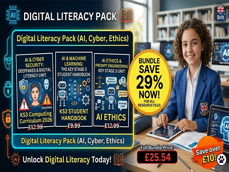AI Futures: KS3 Computing & Digital Literacy bundle