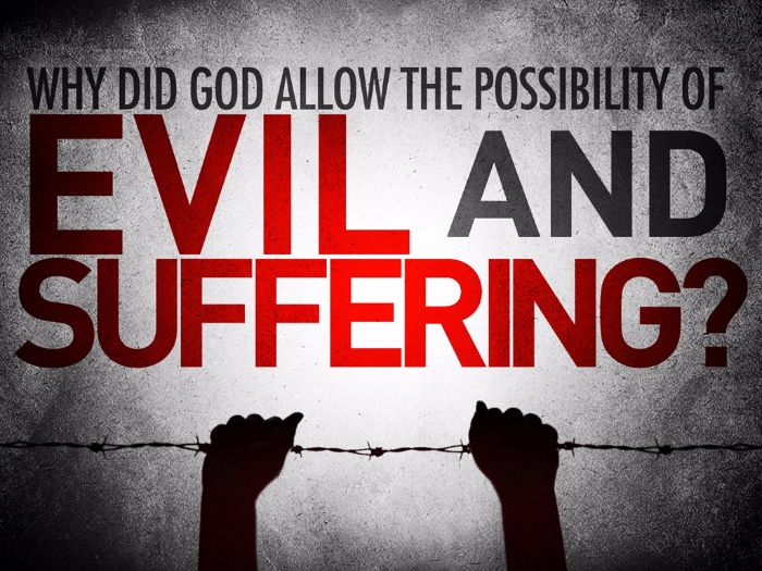 Presentation on Evil and Suffering (A Level WJEC/Eduqas Religious Studies)