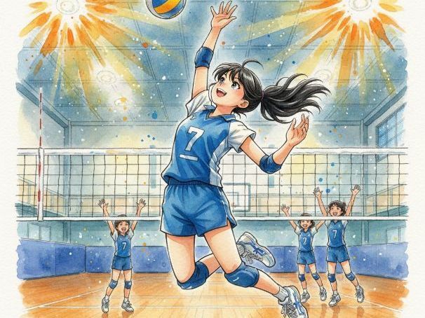 The Volleyball Match A2 Graded Reader
