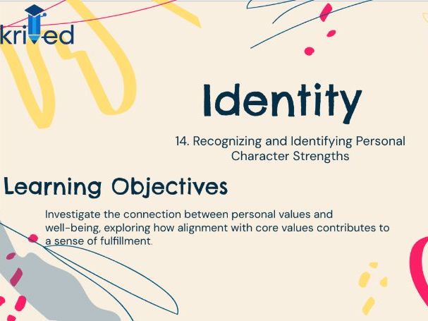 Character Strengths – Year 7 PSHE Lesson on Character Education