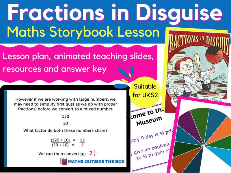 Fractions in Disguise - Maths Storybook Lesson UKS2